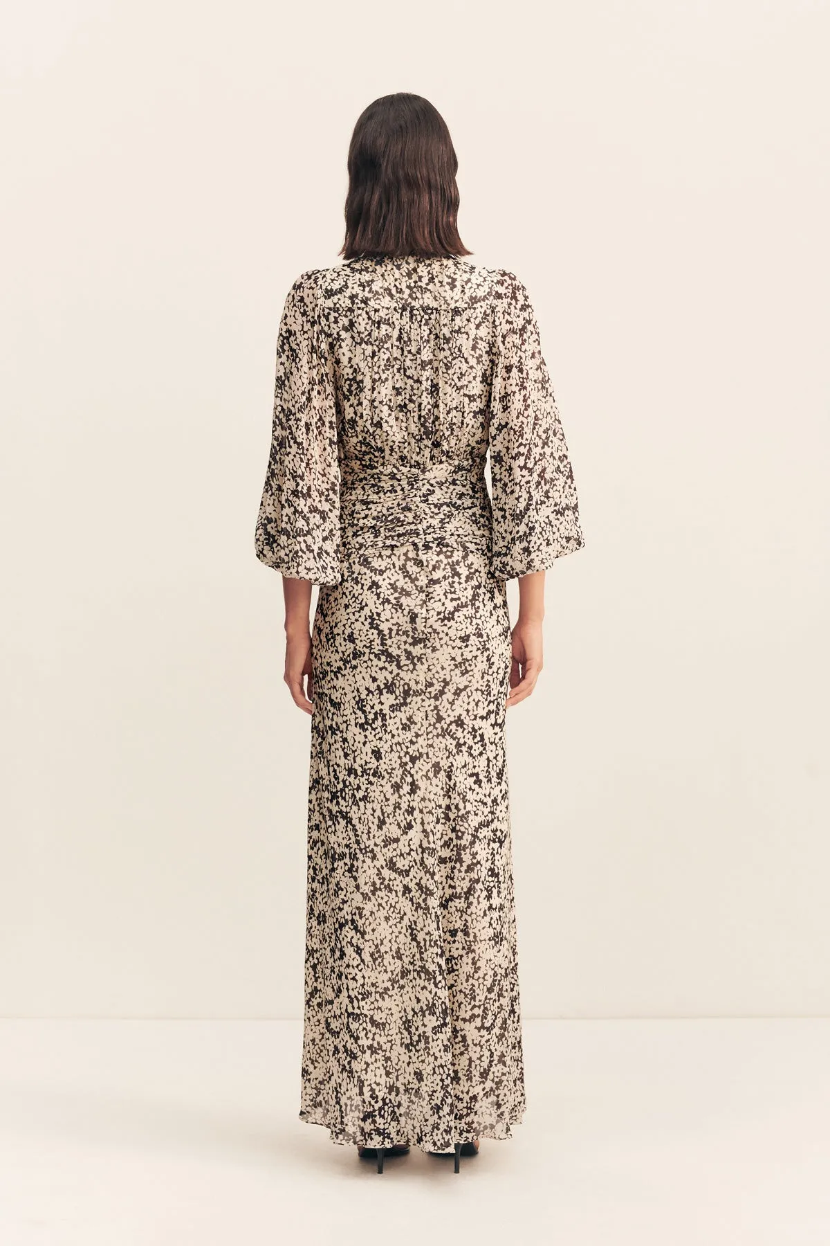 OPHELIA HIGH NECK BALLOON SLEEVE MAXI DRESS sold by Shona Joy product image thumbnail 5