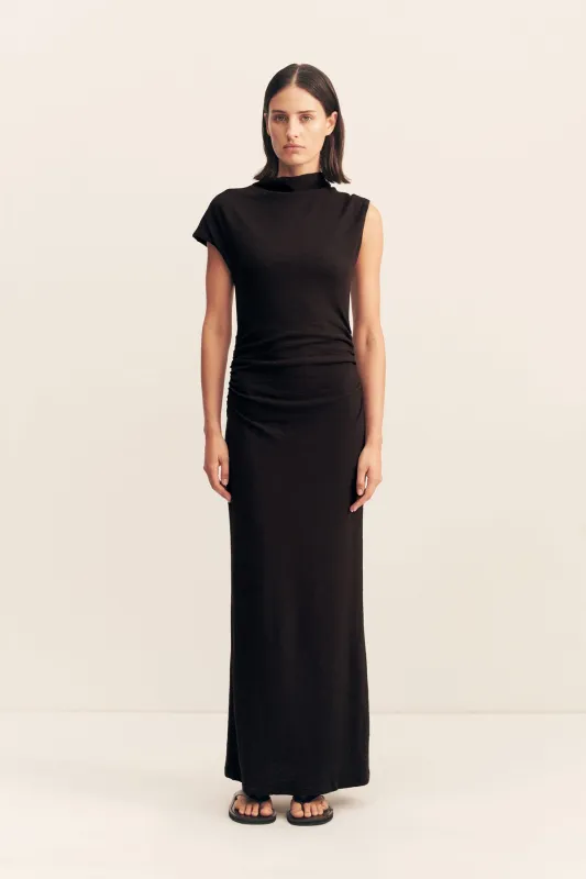 BEAU SLEEVELESS MAXI DRESS - BLACK sold by Shona Joy
