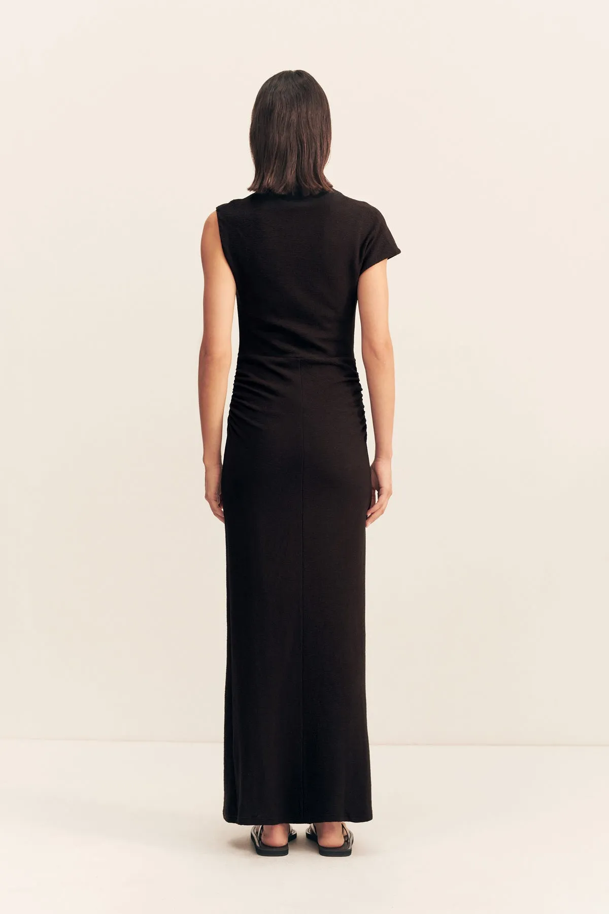 BEAU SLEEVELESS MAXI DRESS - BLACK sold by Shona Joy product image thumbnail 5