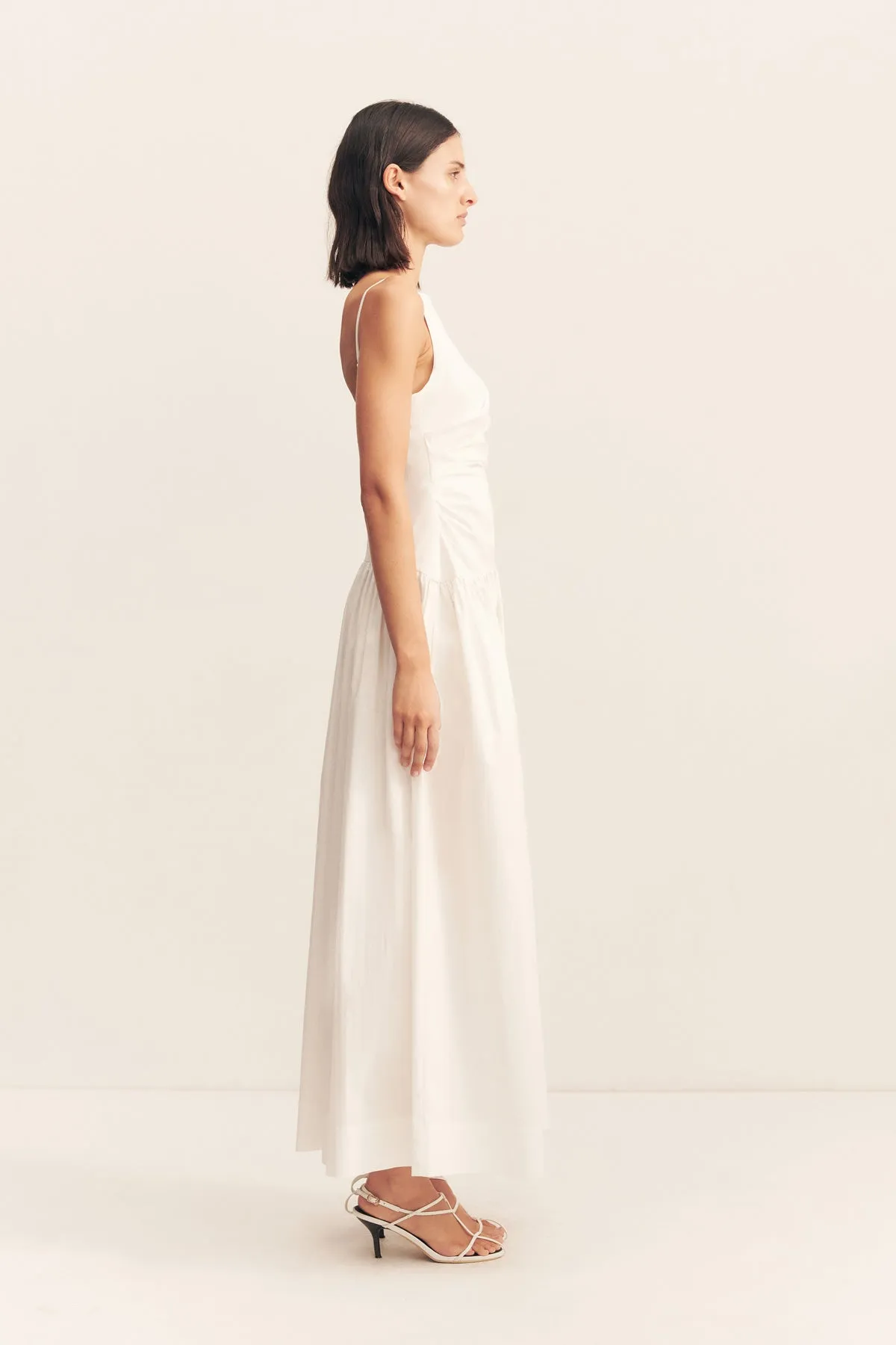 CAMPBELL SQUARE NECK MAXI DRESS - IVORY sold by Shona Joy product image thumbnail 4