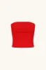 BASIC TUBE TOP - SAILOR RED sold by Shona Joy