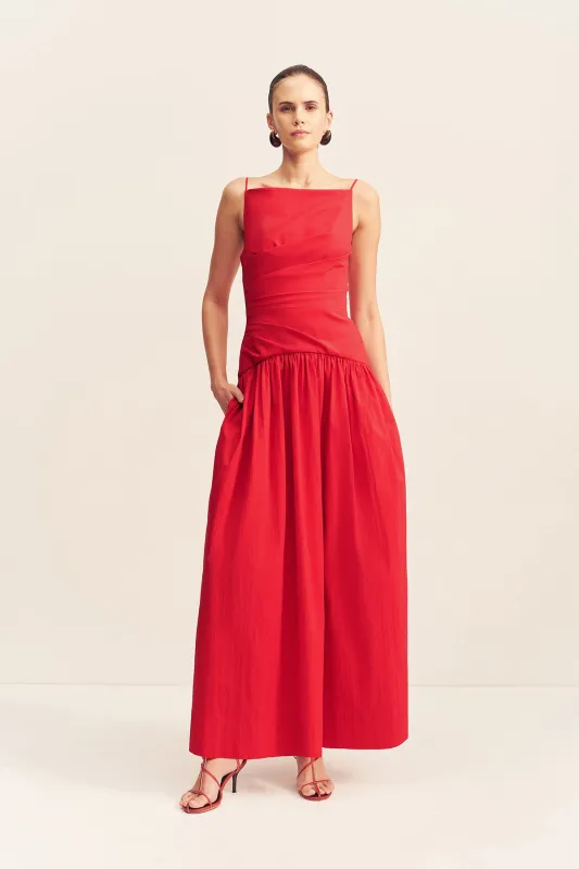 CAMPBELL SQUARE NECK MAXI DRESS - GOJI sold by Shona Joy