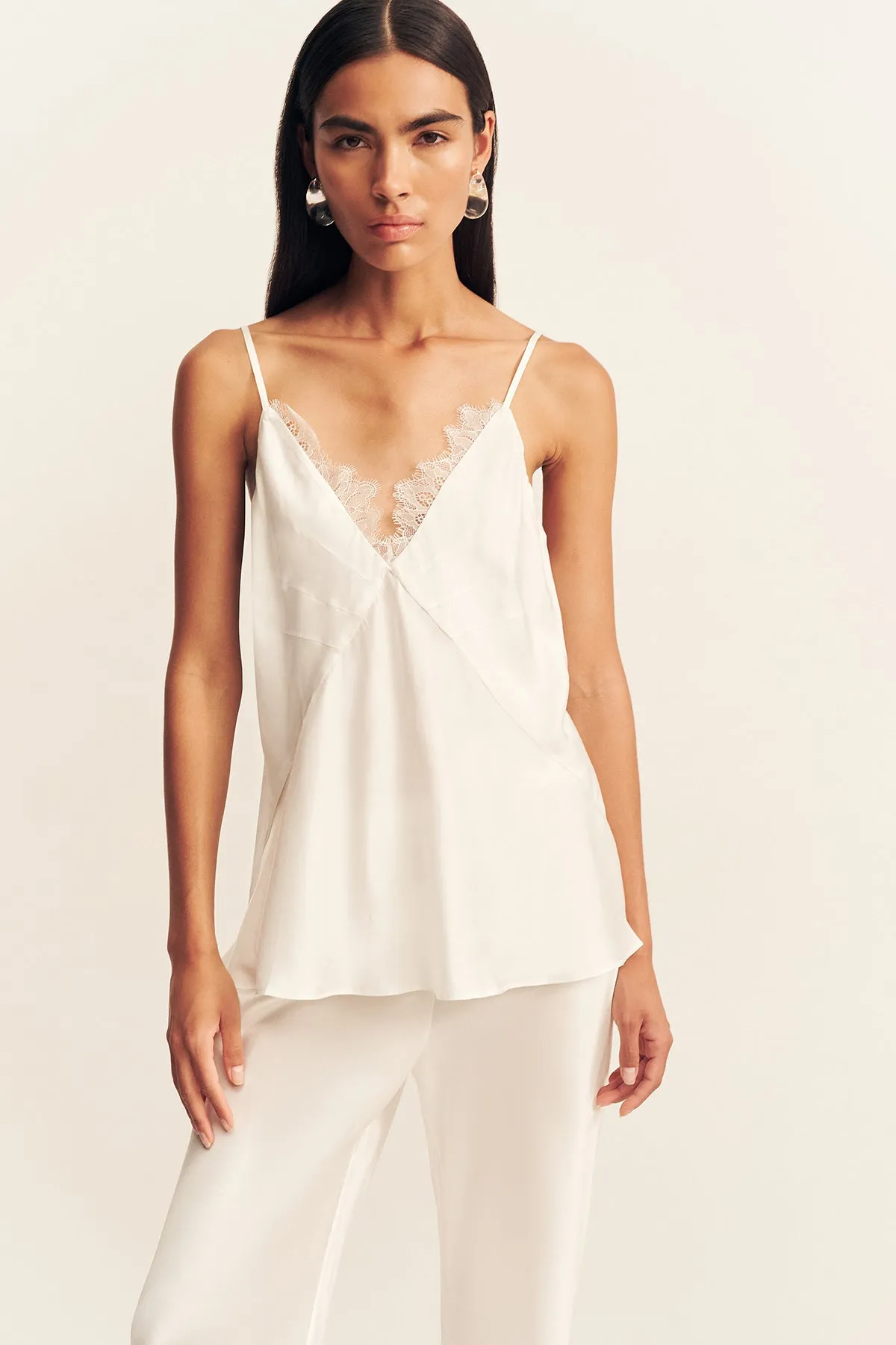 MAISIE LACE CAMI - IVORY sold by Shona Joy product image thumbnail 2
