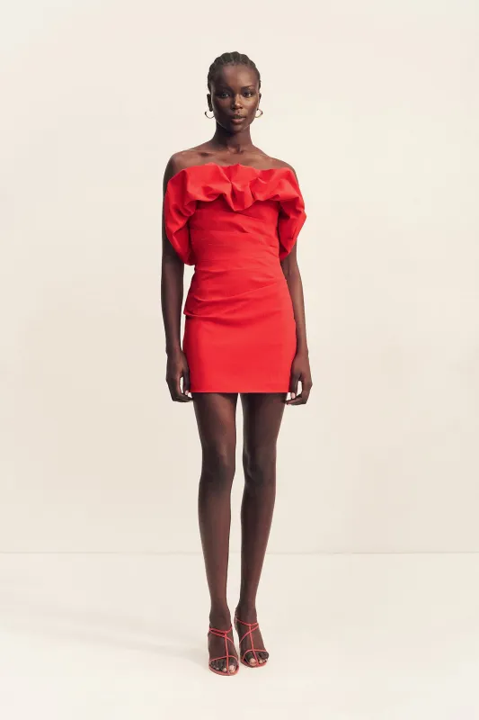 CAMPBELL STRAPLESS BUBBLE MINI DRESS - GOJI sold by Shona Joy