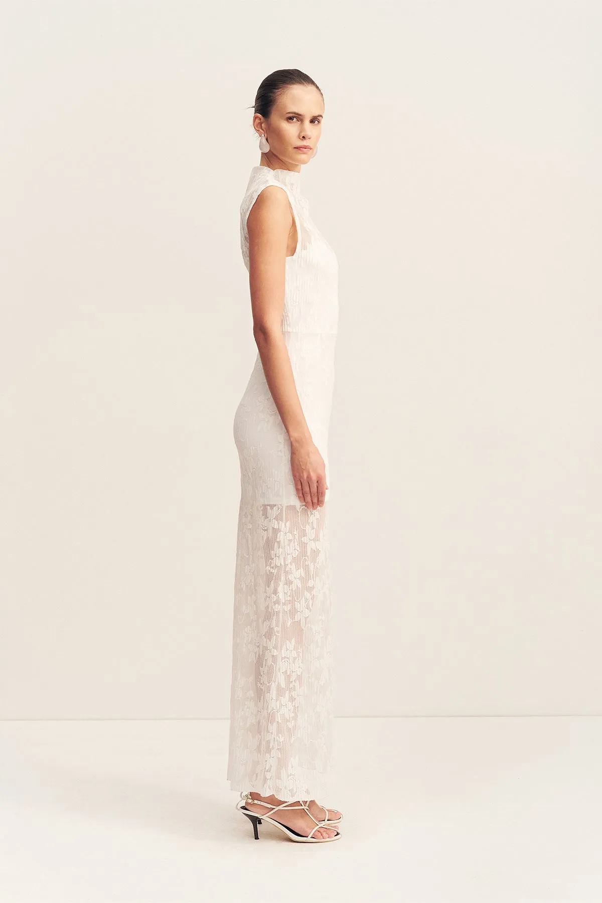 BINX HIGH NECK MAXI DRESS sold by Shona Joy product image thumbnail 4