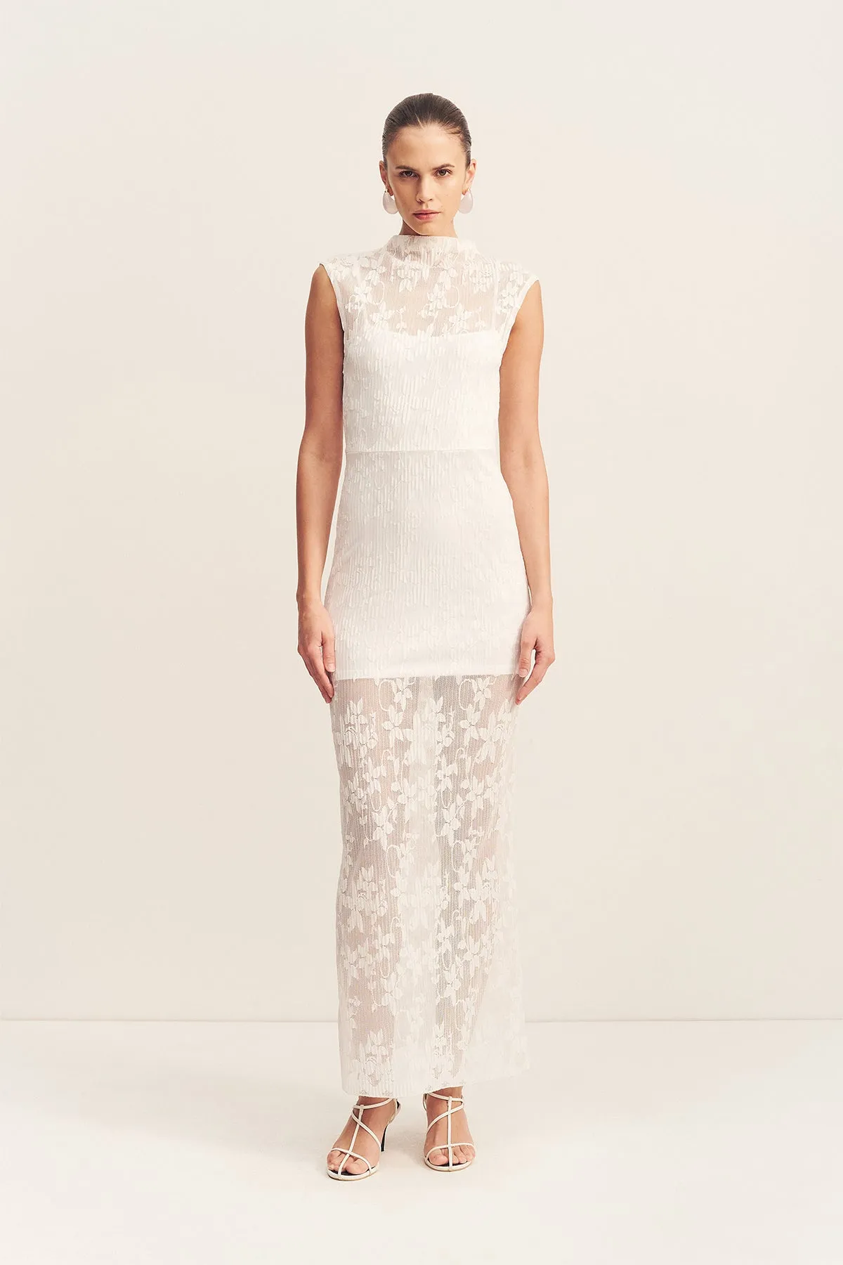BINX HIGH NECK MAXI DRESS sold by Shona Joy