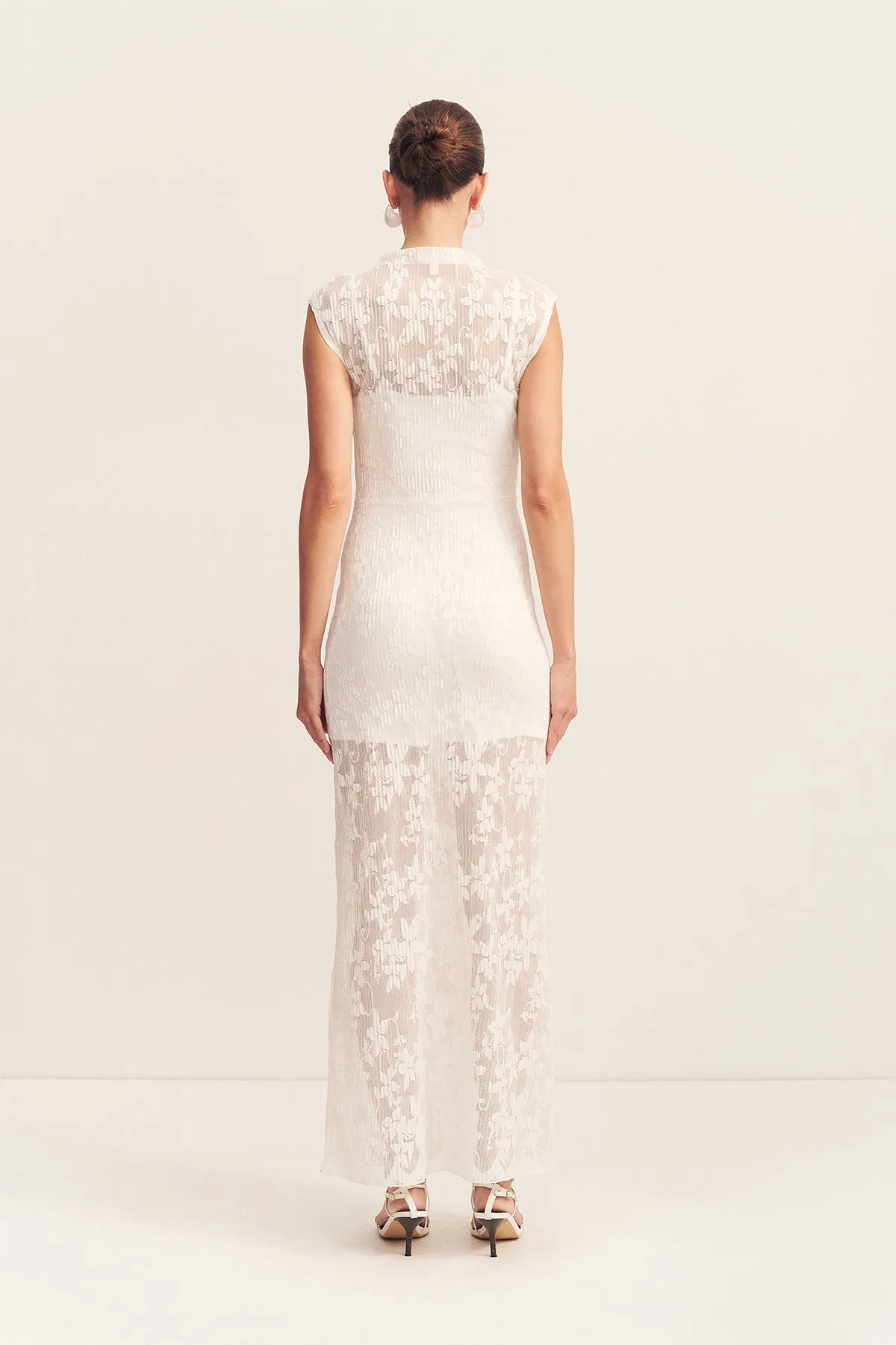 BINX HIGH NECK MAXI DRESS sold by Shona Joy product image thumbnail 5