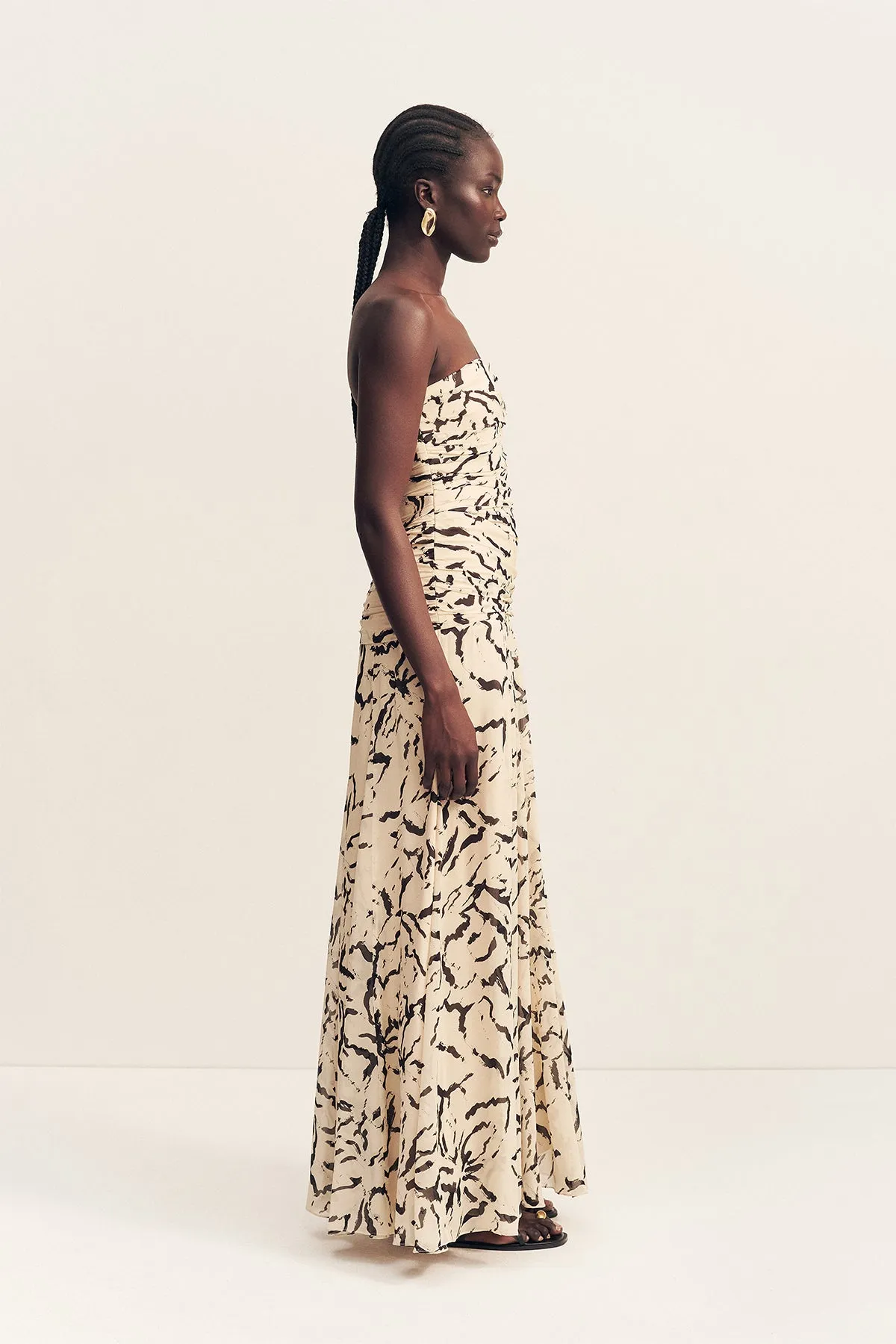 REA STRAPLESS PANELLED MAXI DRESS sold by Shona Joy product image thumbnail 4