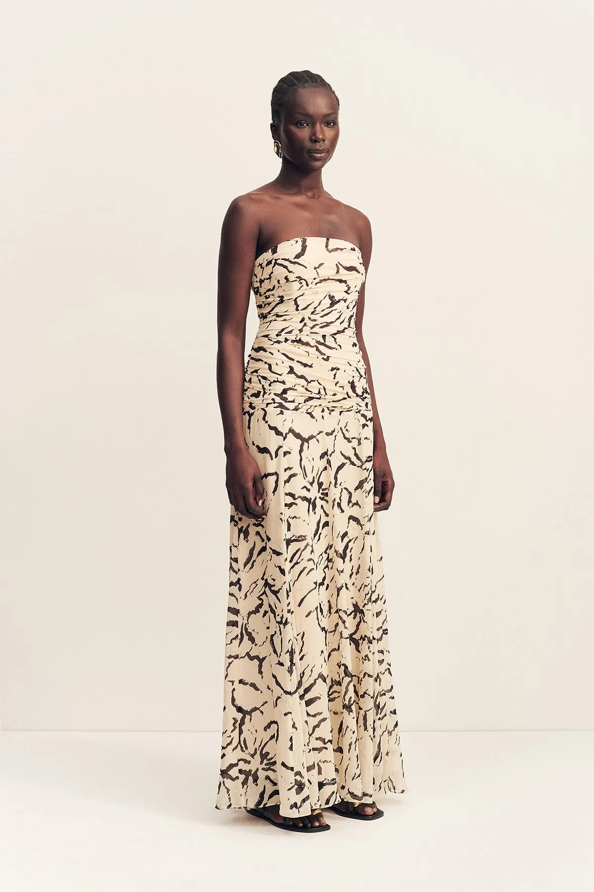 REA STRAPLESS PANELLED MAXI DRESS sold by Shona Joy product image thumbnail 3