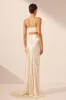LA LUNE HIGH WAIST MAXI SKIRT - CREAM sold by Shona Joy
