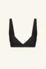 DAIQUIRI WIDE STRAP BIKINI TOP - BLACK sold by Shona Joy