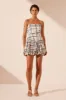 NIKO STRAPLESS BUBBLE MINI DRESS sold by Shona Joy