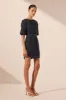 RITA PATCH POCKET MINI DRESS - DEEP INDIGO sold by Shona Joy
