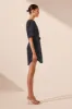 RITA PATCH POCKET MINI DRESS - DEEP INDIGO sold by Shona Joy