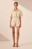 SIERRA SHORT SLEEVE SHIRT - CREAM sold by Shona Joy