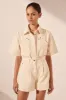 SIERRA SHORT SLEEVE SHIRT - CREAM sold by Shona Joy