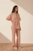 MARMO LINEN SHORT SLEEVE RELAXED SHIRT sold by Shona Joy