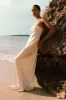 LA LUNE STRAPLESS RUCHED BODICE MAXI DRESS - CREAM sold by Shona Joy