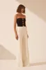 YVETTE LACE UP STRAPLESS TOP sold by Shona Joy