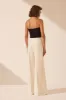 YVETTE LACE UP STRAPLESS TOP sold by Shona Joy