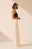 YVETTE LACE UP STRAPLESS TOP sold by Shona Joy
