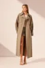 KAI RELAXED TRENCH COAT - GREY KHAKI sold by Shona Joy