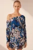 OLEA ASYMMETRICAL LONG SLEEVE MINI DRESS sold by Shona Joy