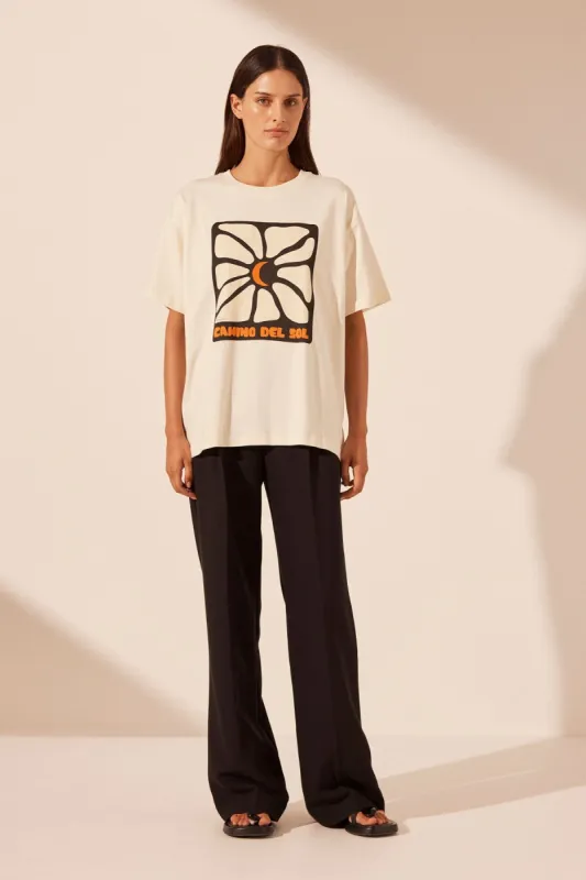 CAMINO BOYFRIEND OVERSIZED T SHIRT sold by Shona Joy