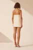 AMURA STRAPLESS BUTTON UP MINI DRESS - CREAM sold by Shona Joy