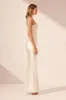 LA LUNE CORDED RUCHED MAXI DRESS - CREAM sold by Shona Joy