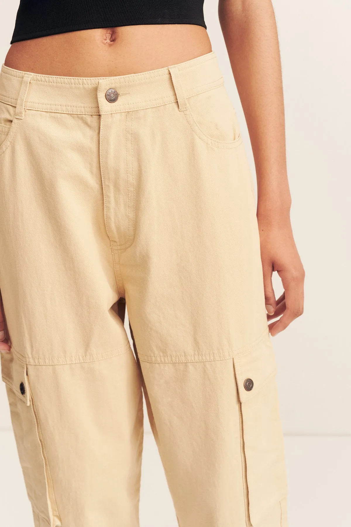 ARIANA CARGO TAPERED PANT - SAND sold by Shona Joy product image thumbnail 5