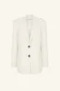 IRENA OVERSIZED TAILORED BLAZER - CREAM sold by Shona Joy