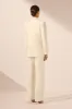 IRENA OVERSIZED TAILORED BLAZER - CREAM sold by Shona Joy
