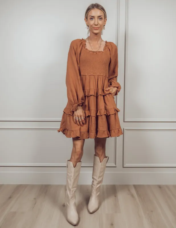 Esther Tiered Dress sold by Shop Stevie