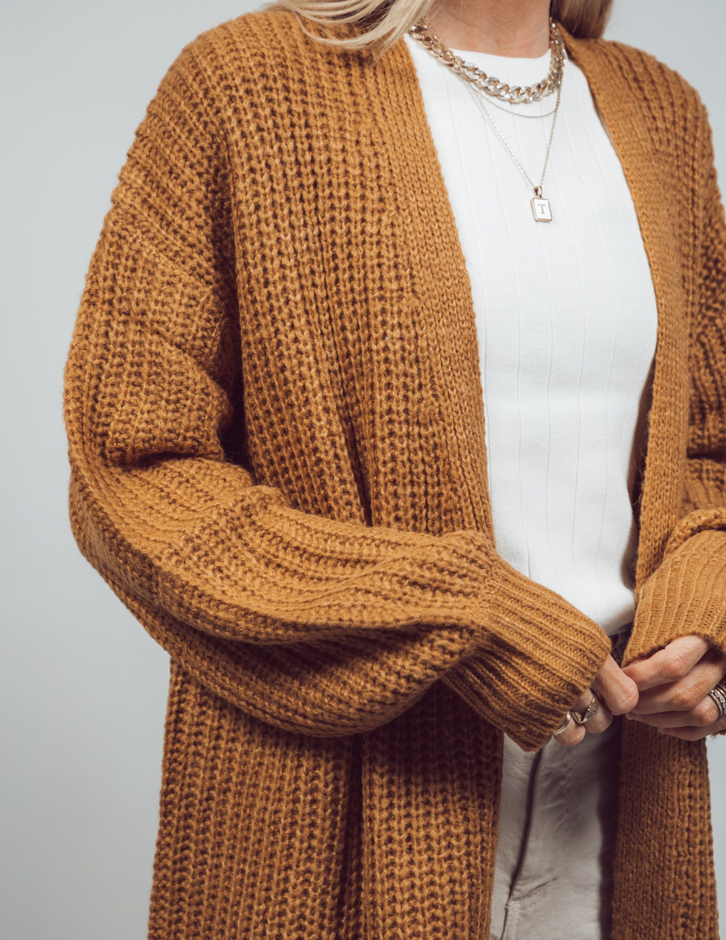 Ivette Long Cardigan sold by Shop Stevie product image thumbnail 6