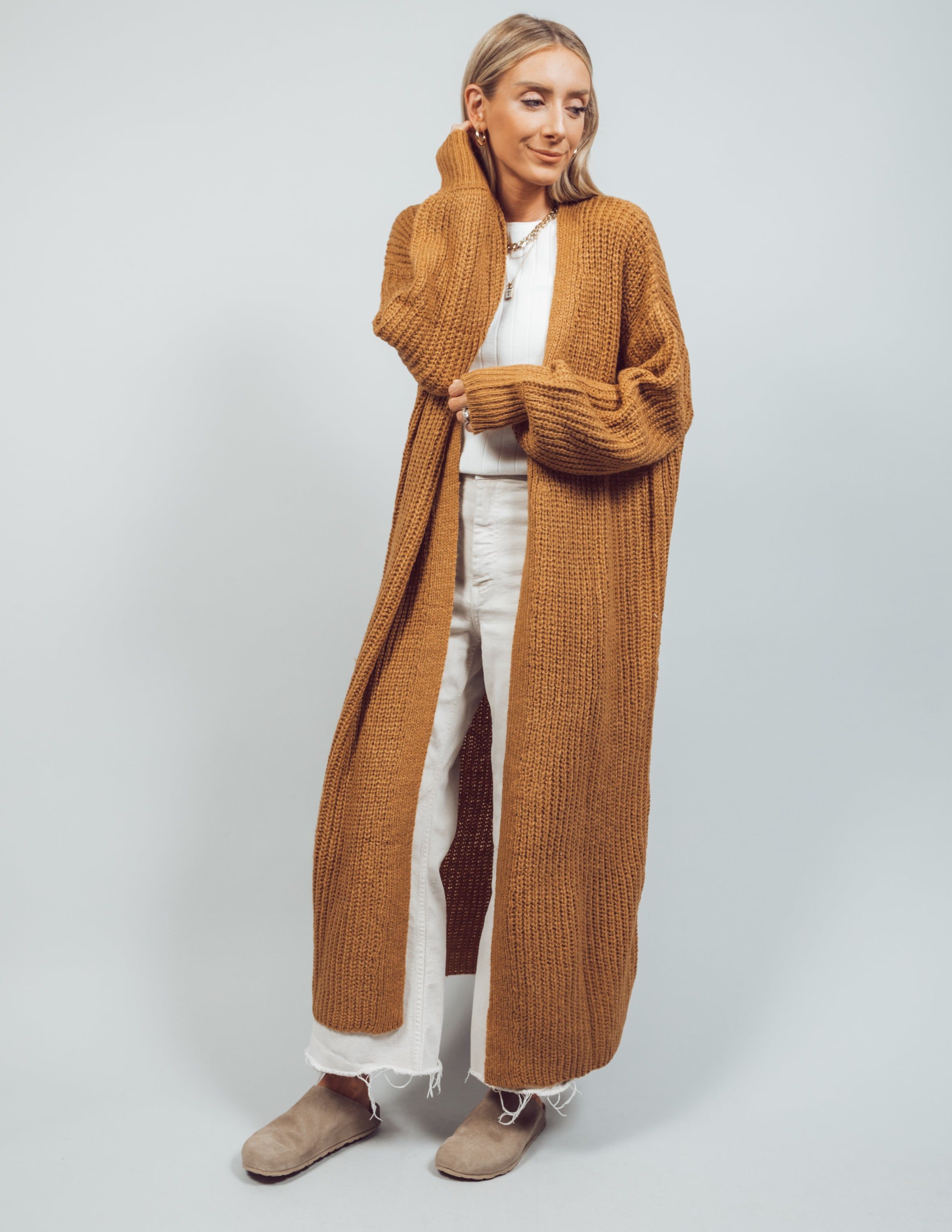 Ivette Long Cardigan sold by Shop Stevie product image thumbnail 4