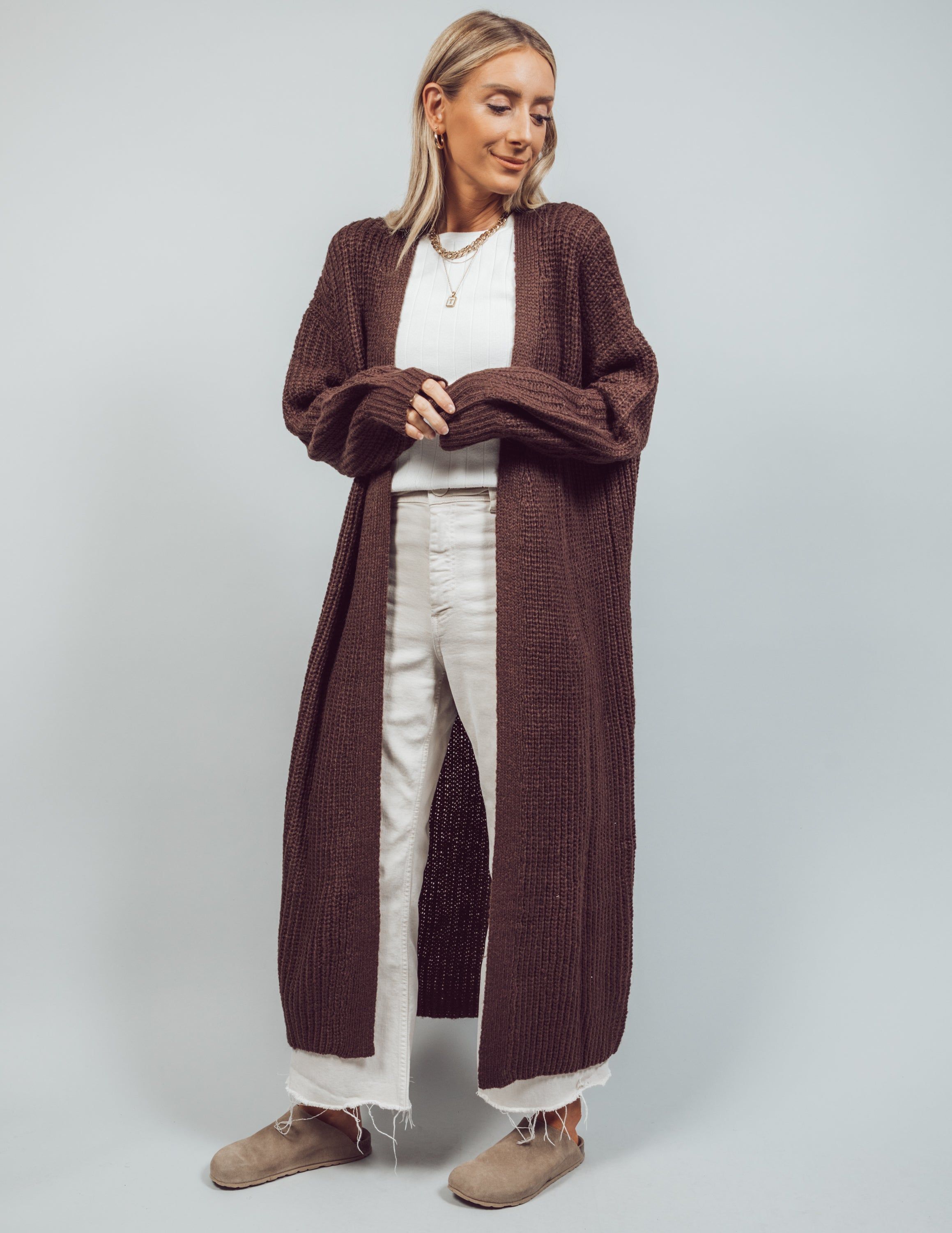 Ivette Long Cardigan sold by Shop Stevie product image thumbnail 9