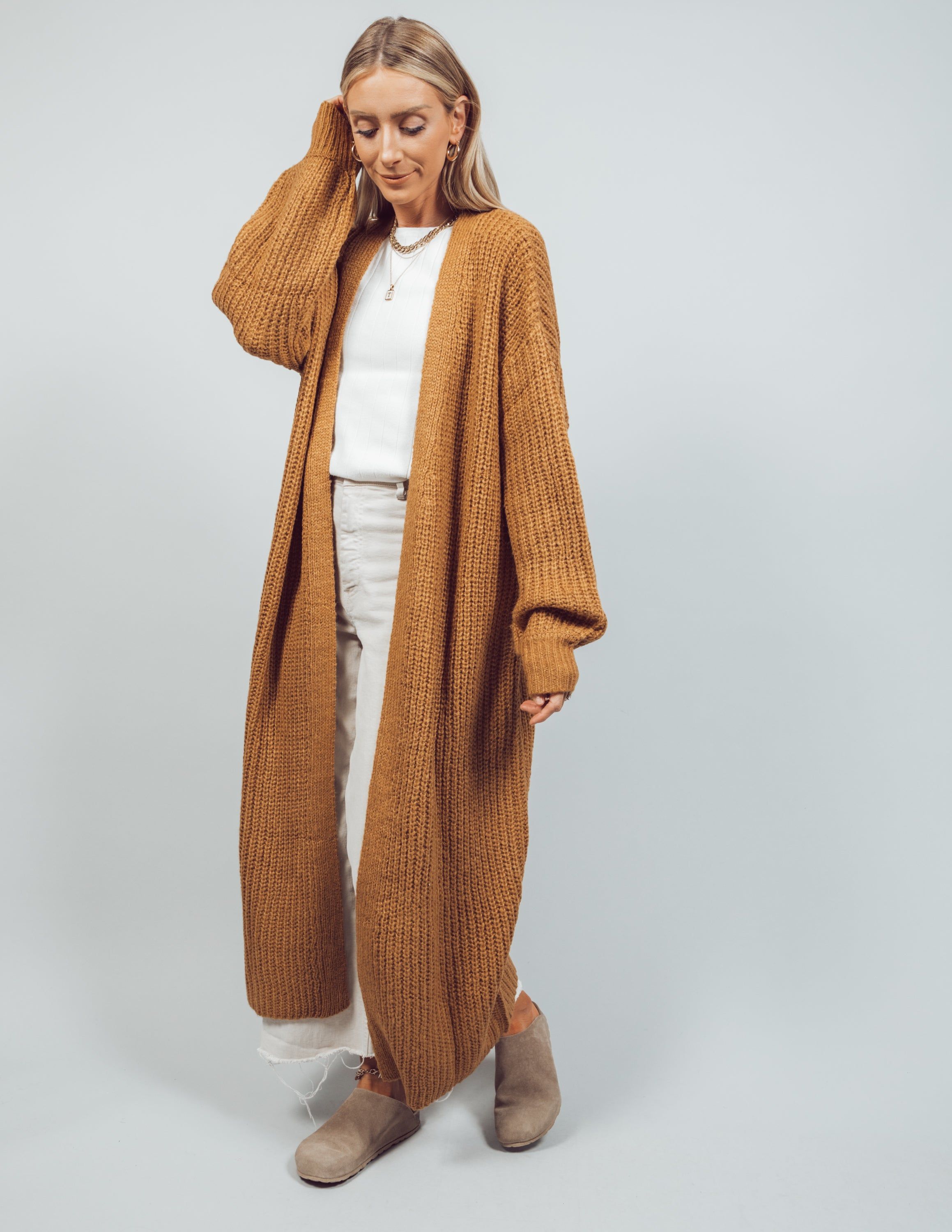 Ivette Long Cardigan sold by Shop Stevie product image thumbnail 3