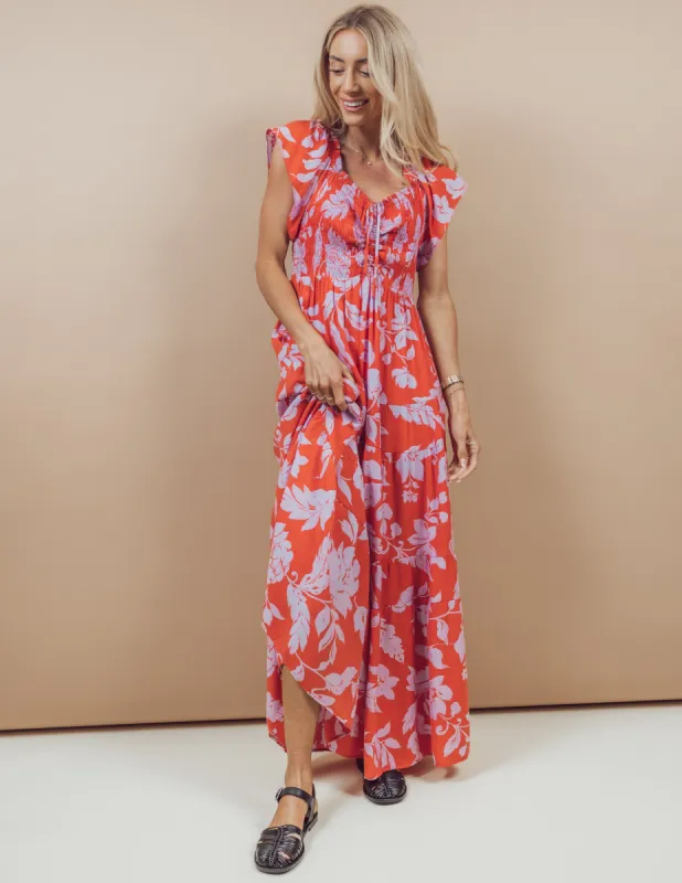 Anna Floral Dress sold by Shop Stevie