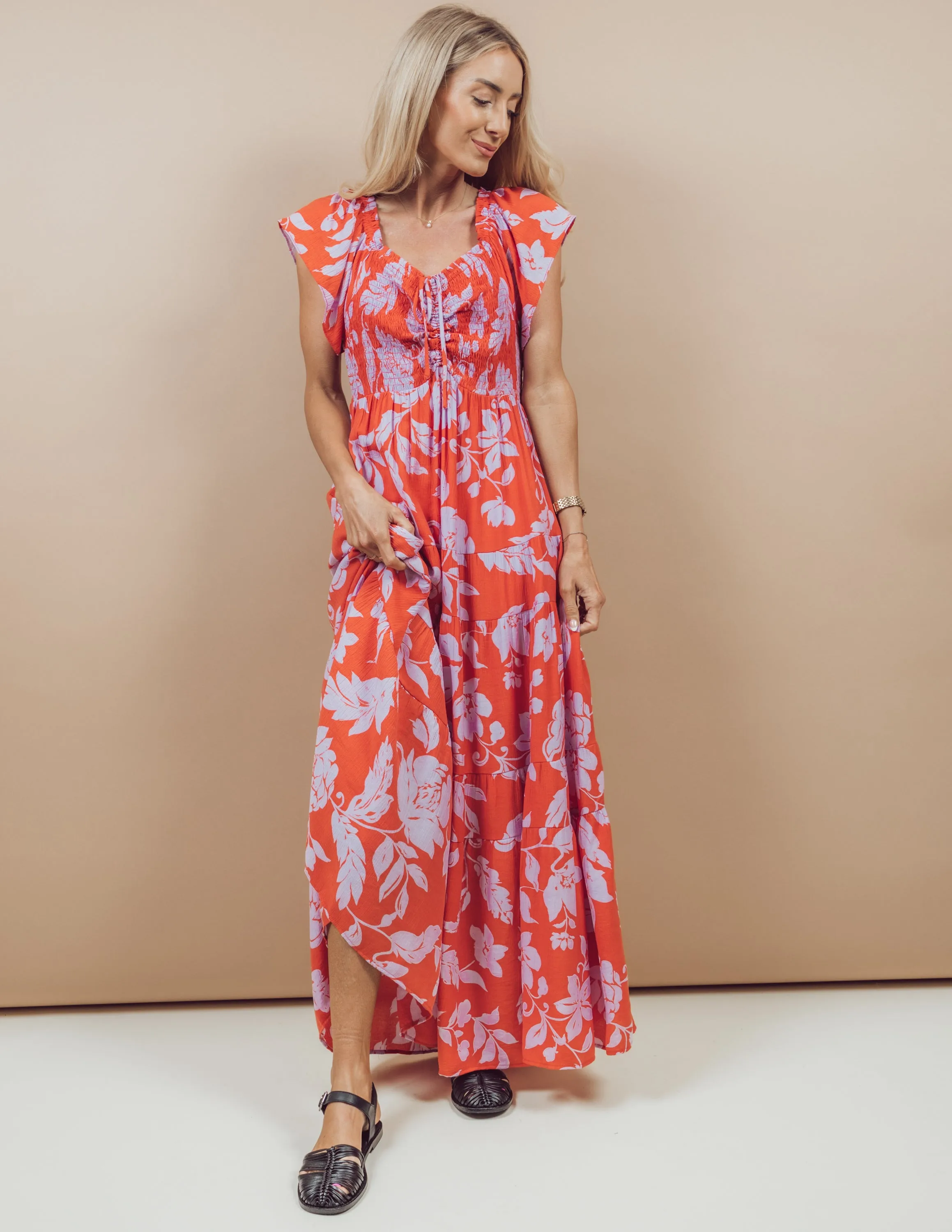 Anna Floral Dress sold by Shop Stevie product image thumbnail 5