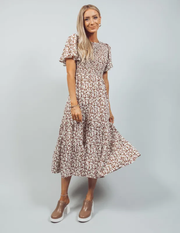 Livia Floral Dress sold by Shop Stevie