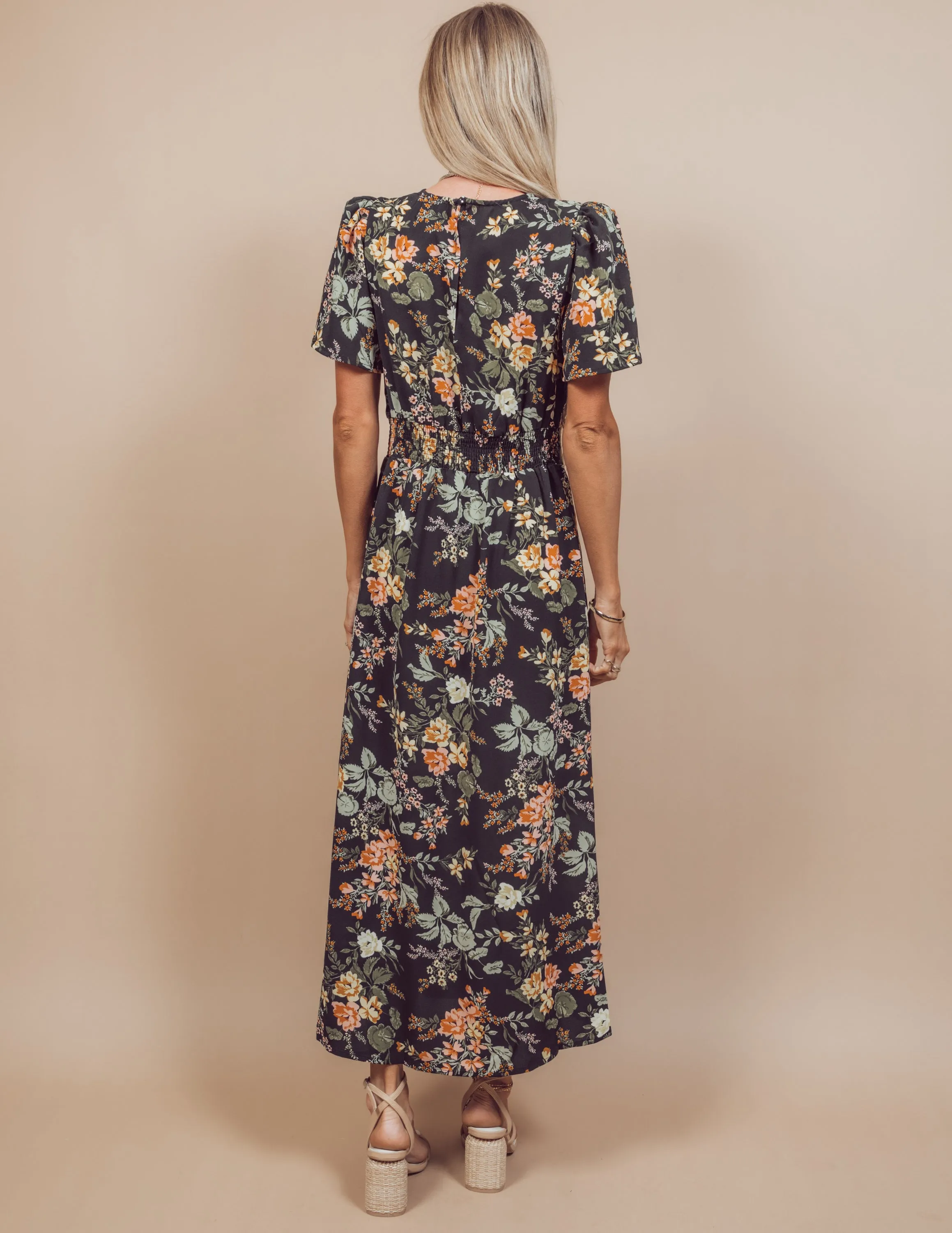 Night Bloom Floral Dress sold by Shop Stevie product image thumbnail 5