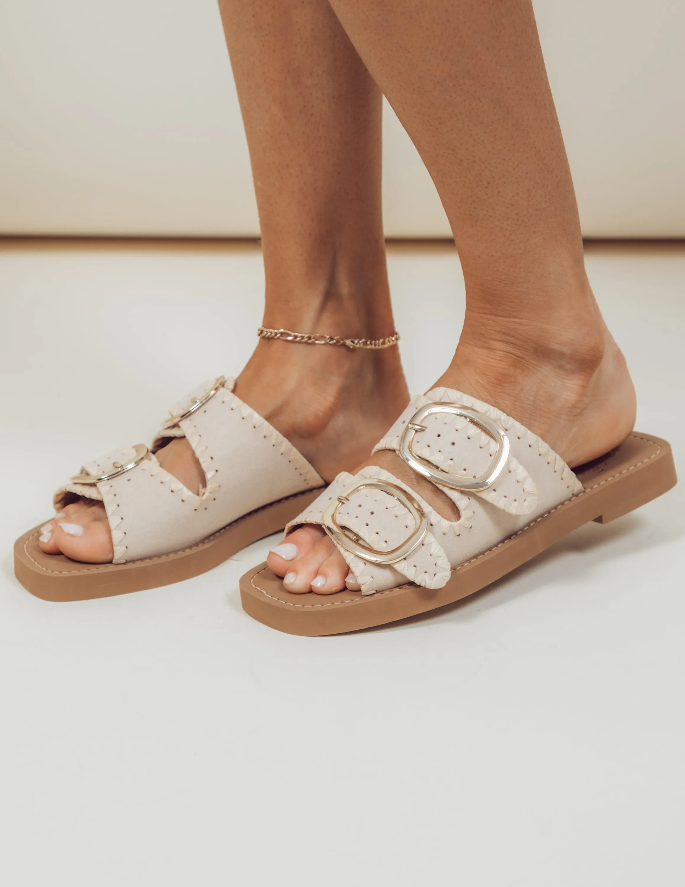 Tivoli Double Buckle Sandals sold by Shop Stevie product image thumbnail 2
