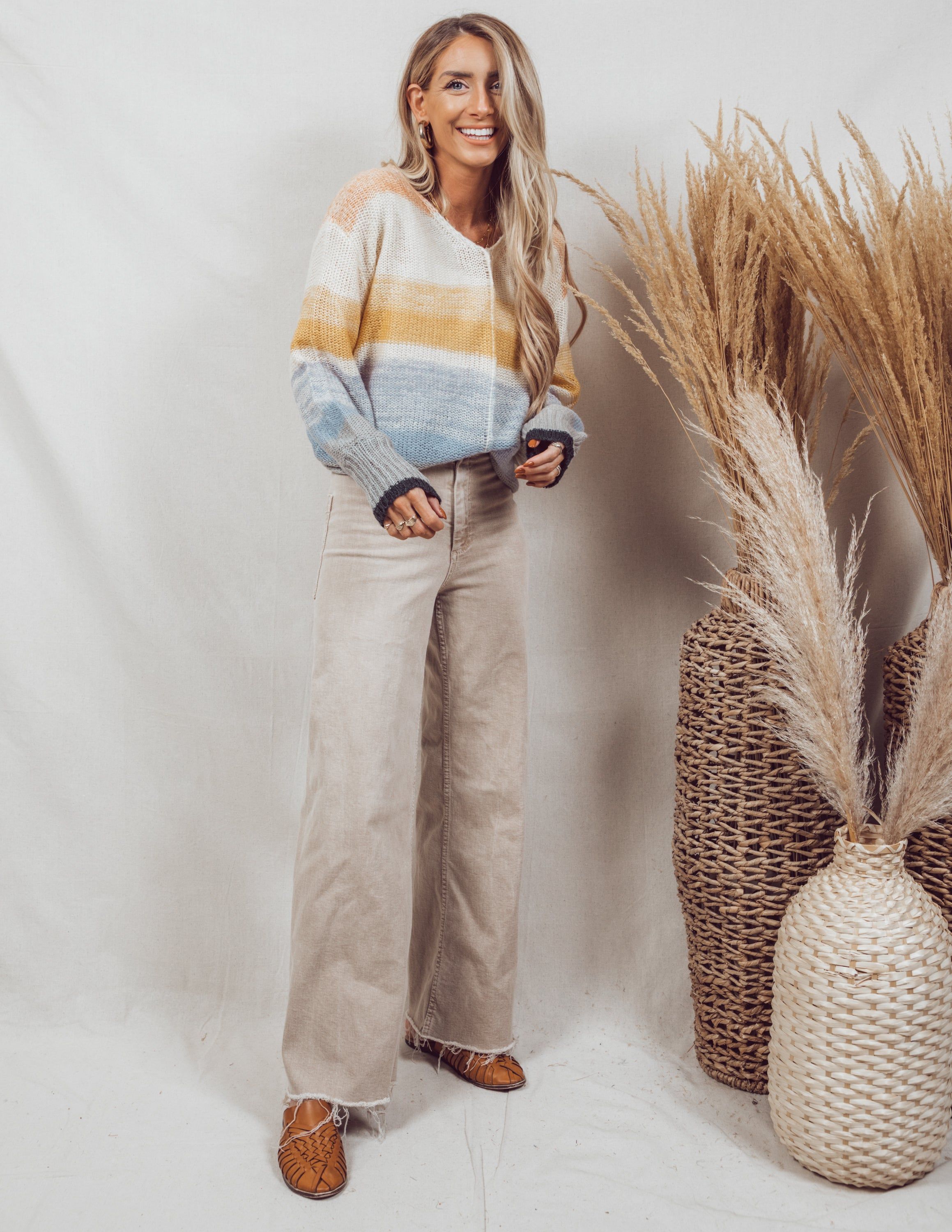 Sunrise Striped Sweater sold by Shop Stevie product image thumbnail 2