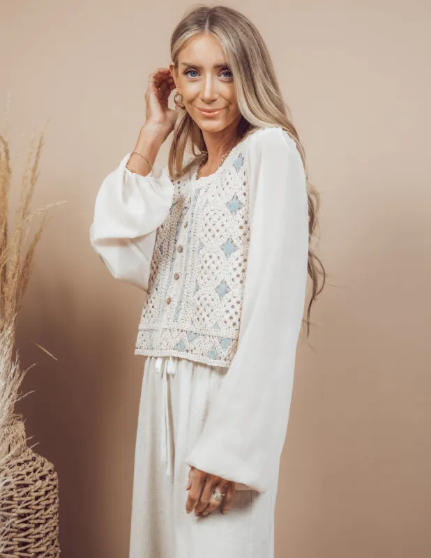 Dulce Crochet Top sold by Shop Stevie