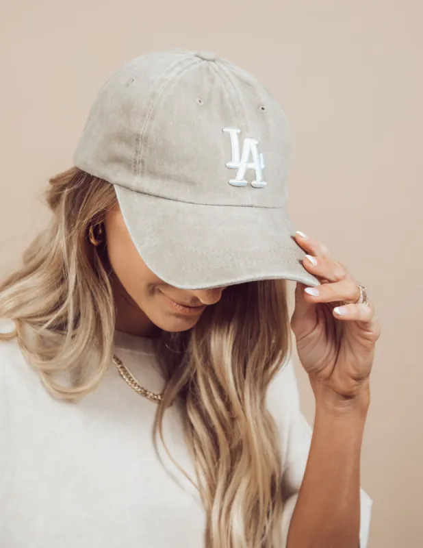 LA Embroidered Baseball Cap sold by Shop Stevie