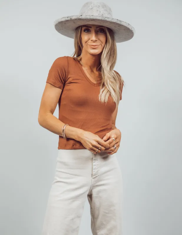 Casey Ribbed Top made by Shop Stevie