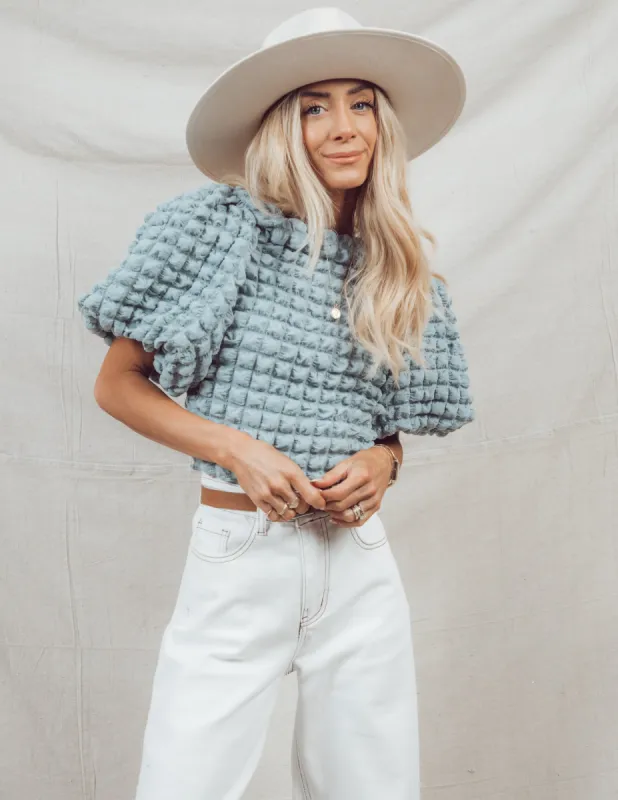 Avree Textured Top sold by Shop Stevie