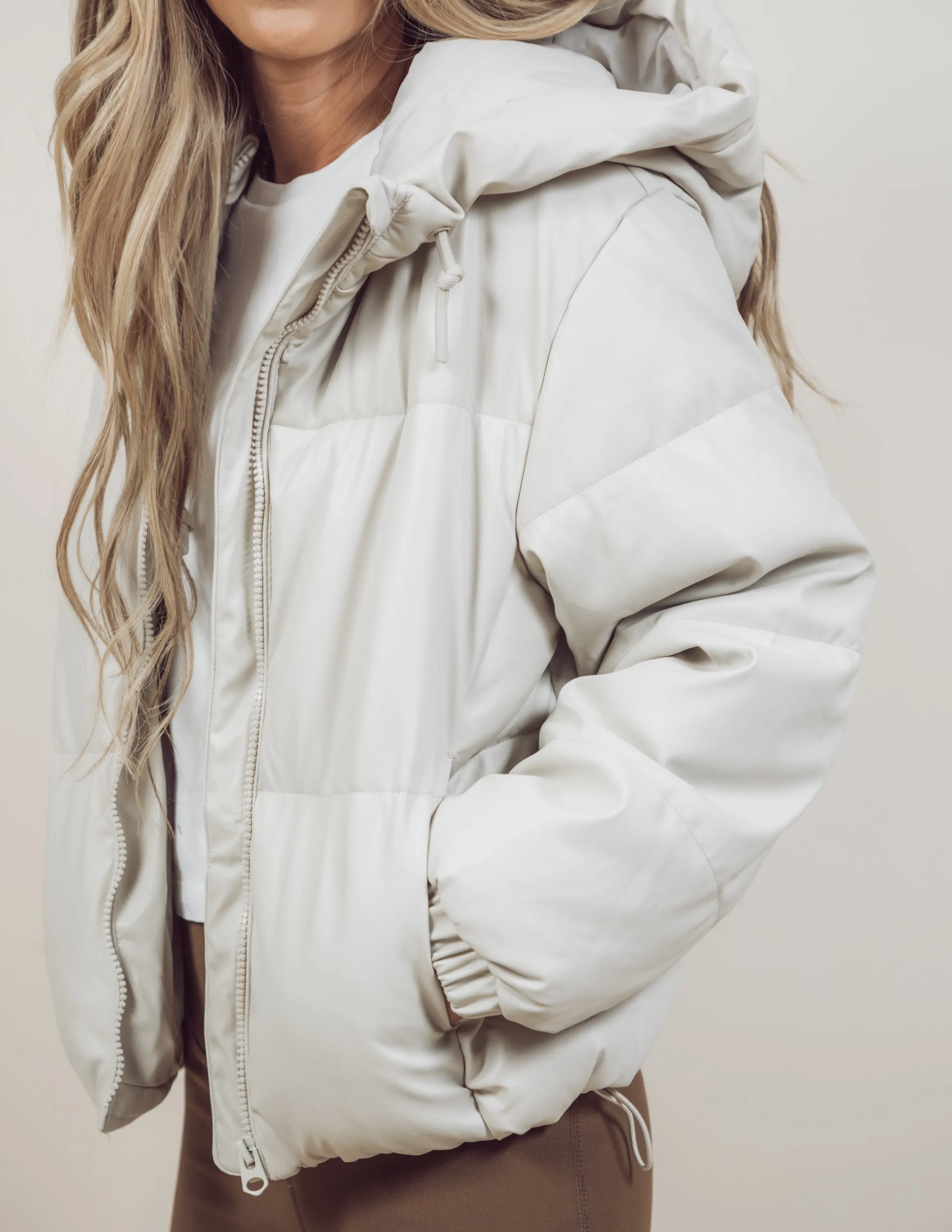 Bella Puffer Jacket sold by Shop Stevie product image thumbnail 4