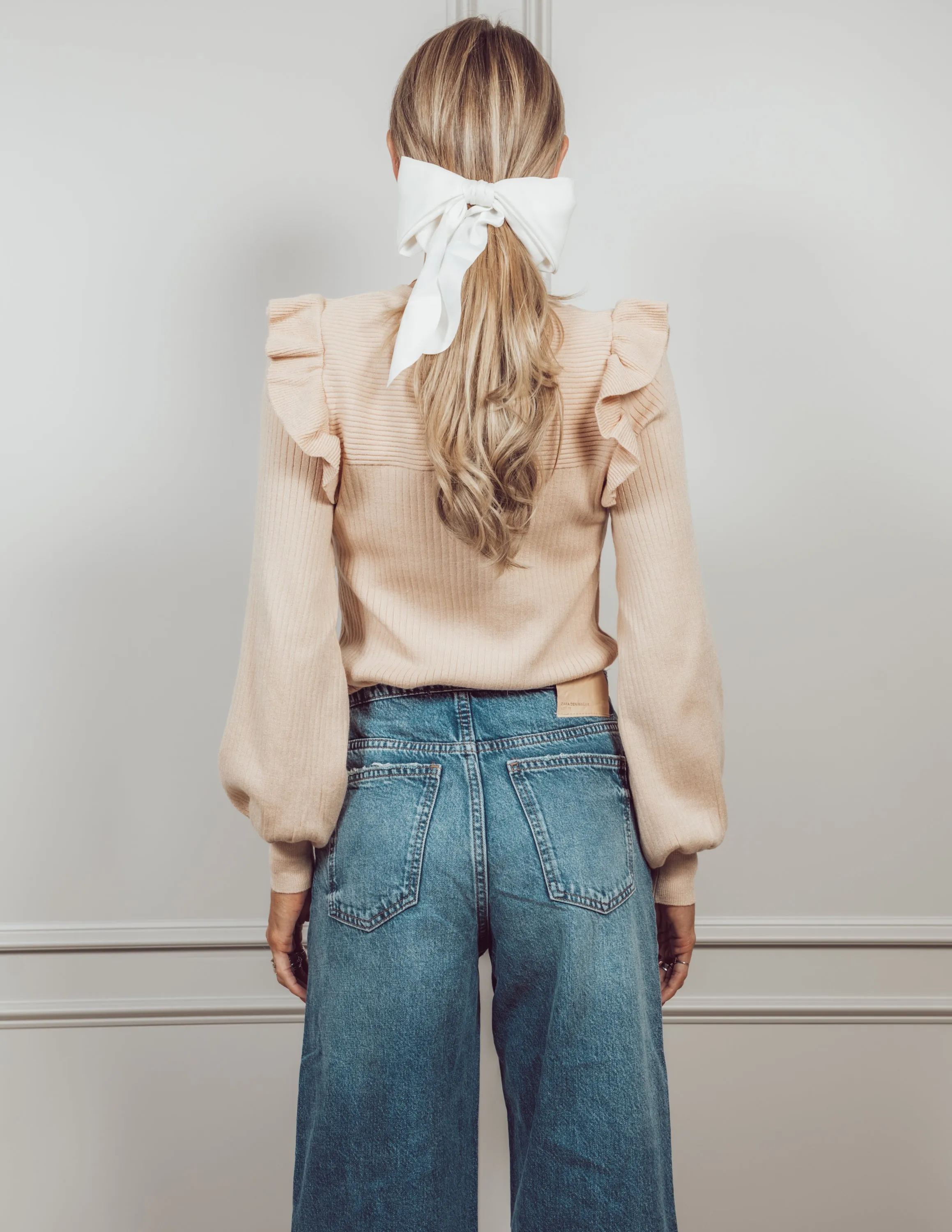 Mary Ruffle Sweater sold by Shop Stevie product image thumbnail 3